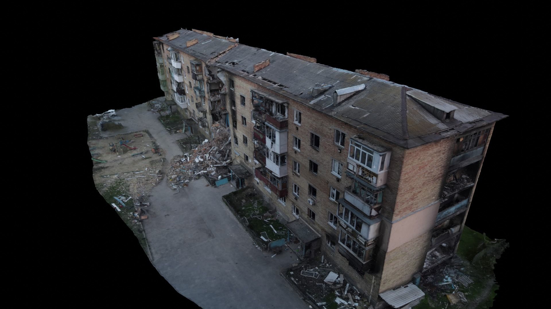 SCANS from Ukraine Buildings set 3 3D model_20