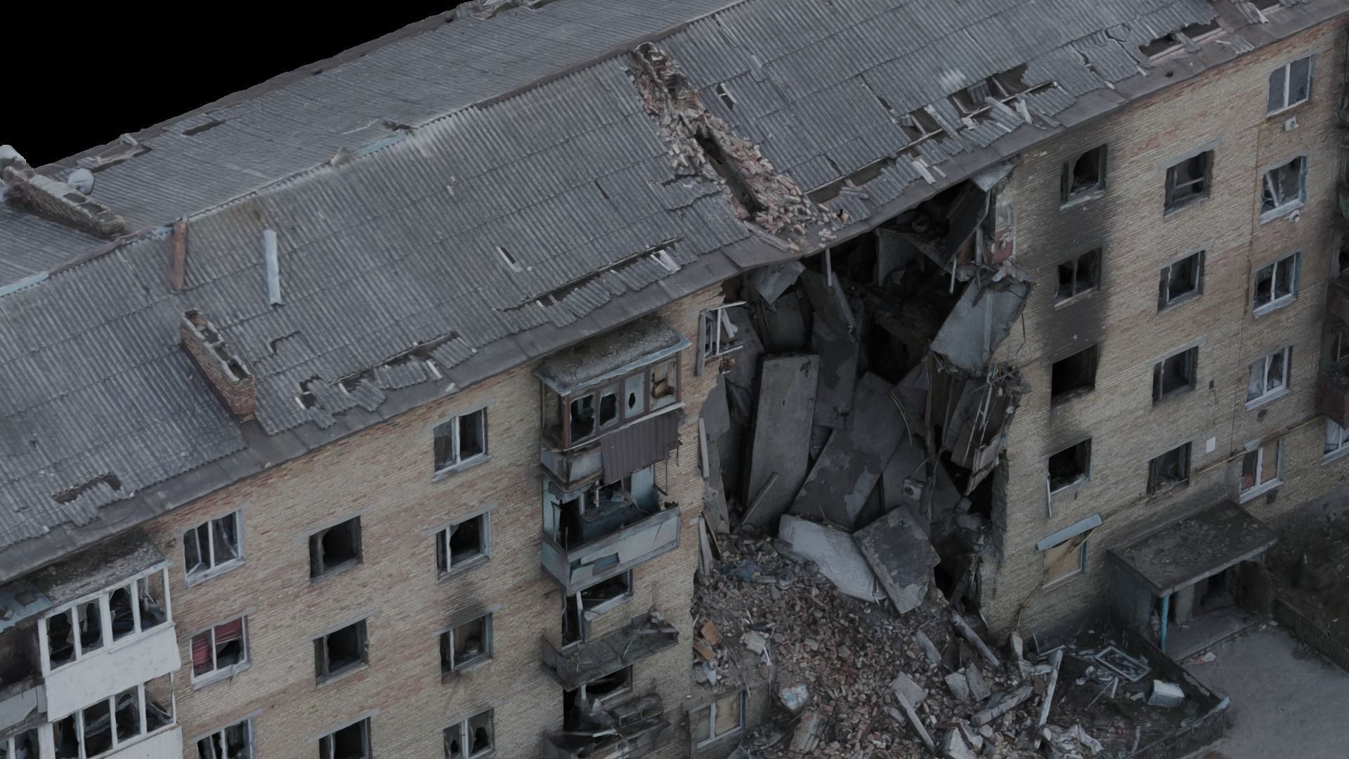 SCANS from Ukraine Buildings set 3 3D model_23