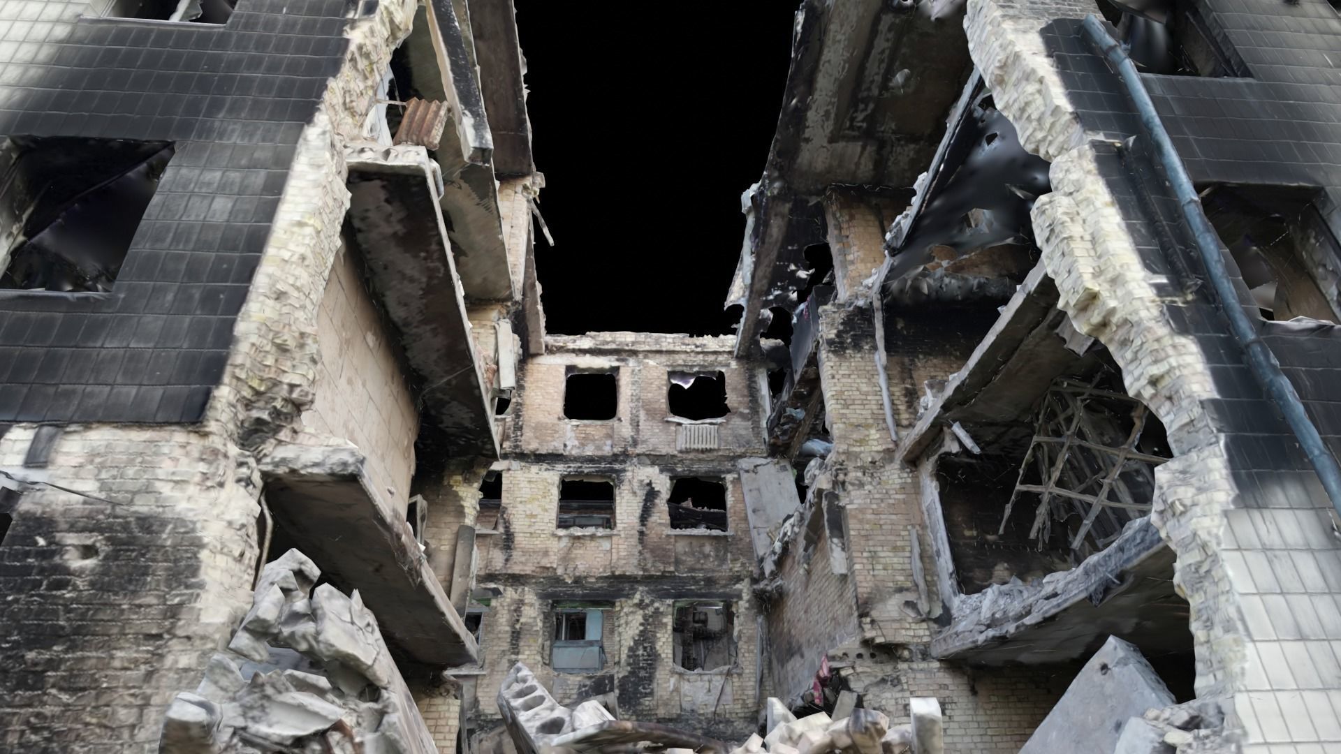 SCANS from Ukraine Buildings set 3 3D model_2