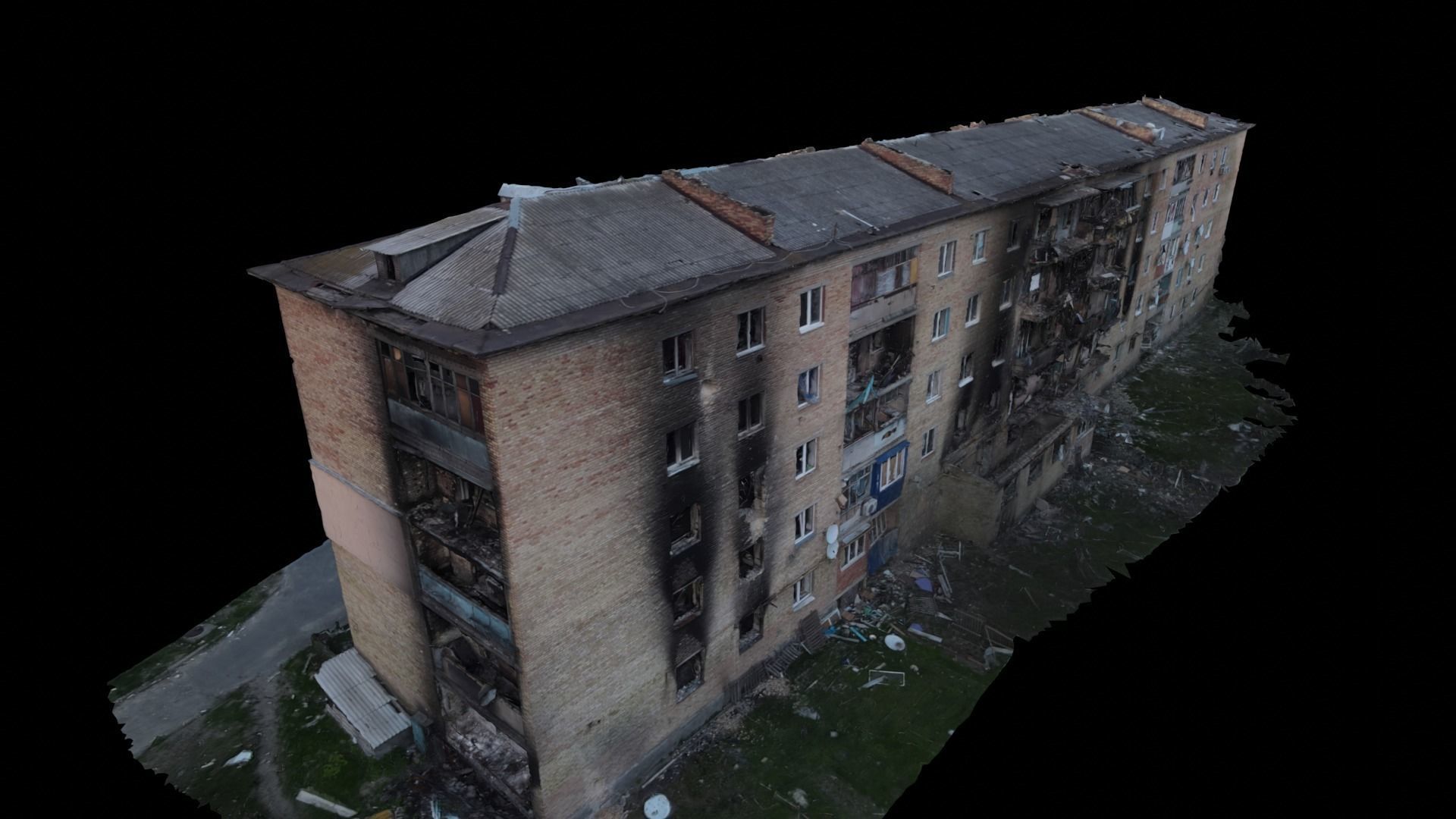 SCANS from Ukraine Buildings set 3 3D model_21