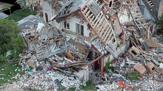 SCANS from Ukraine Buildings set 4 3D model 2