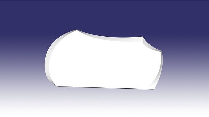 headstone cristal dbl 3D model