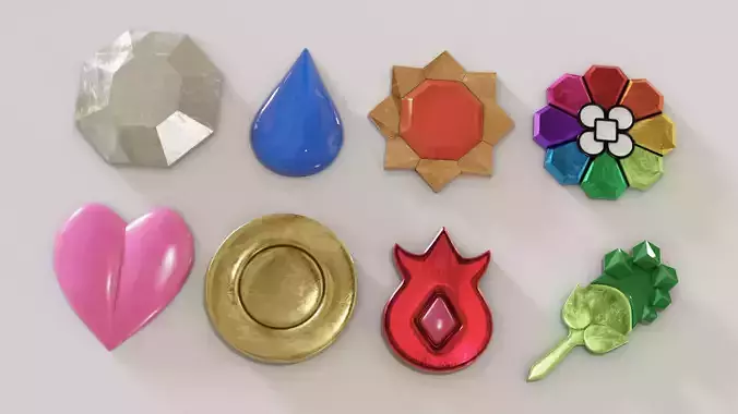 Medallas Pokemon - Region Kanto