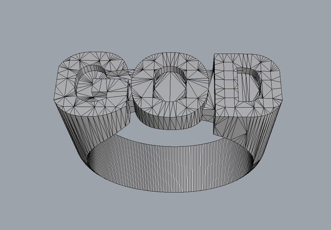 God Ring 3D print model_10