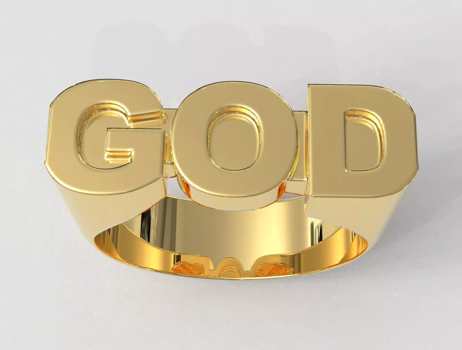 God Ring 3D print model_0