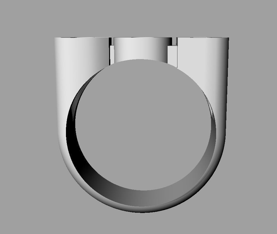 God Ring 3D print model_15