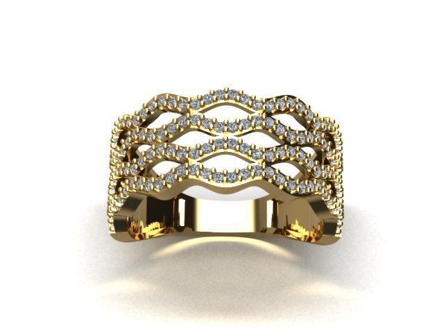 jewelry ring 3D print model_4