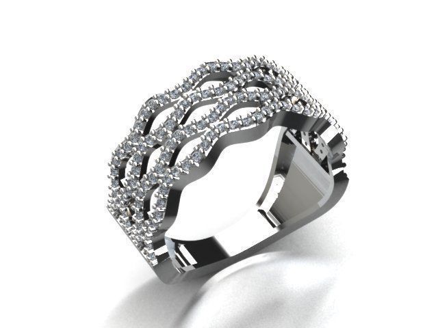 jewelry ring 3D print model_1