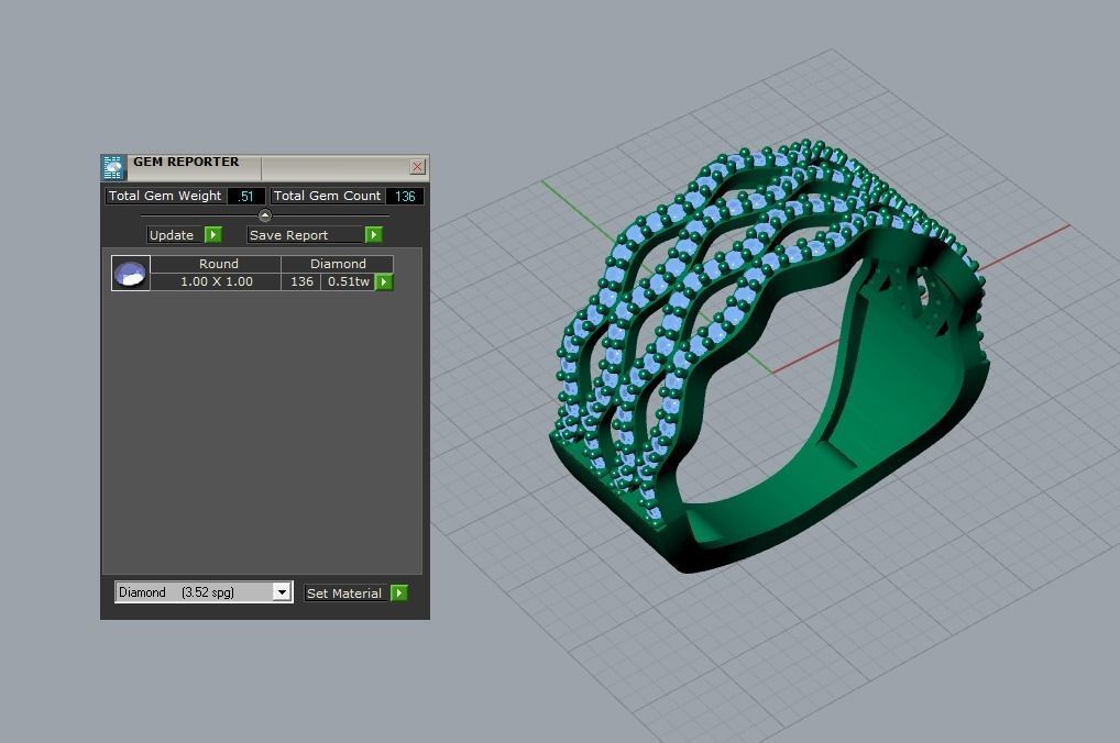 jewelry ring 3D print model_15
