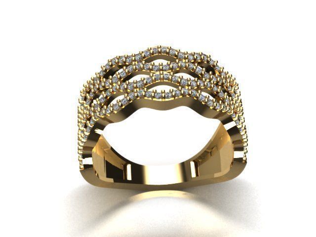 jewelry ring 3D print model_6