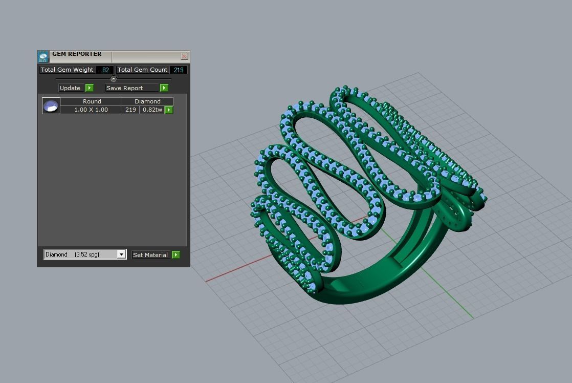 jewelry ring 3D print model_13