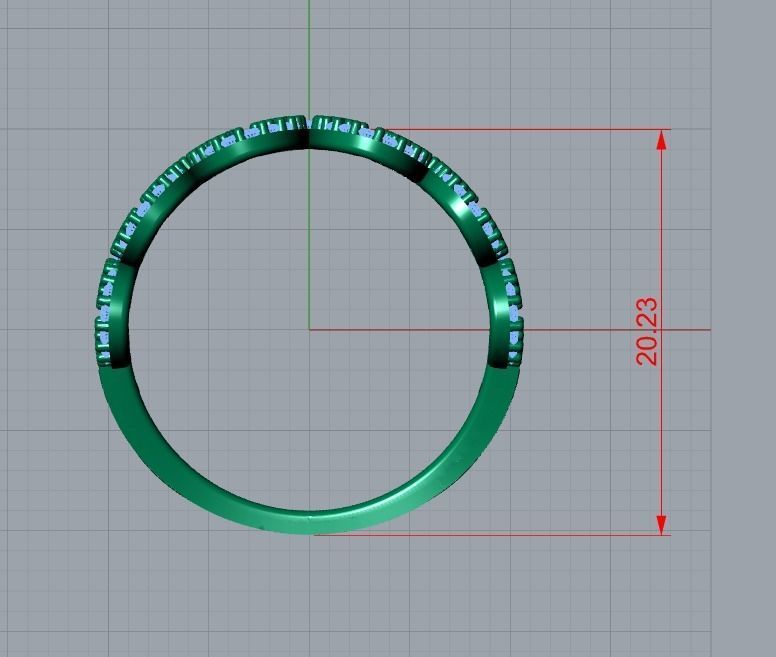 jewelry ring 3D print model_10
