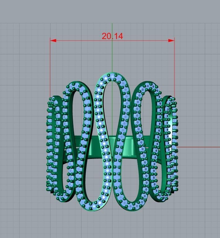 jewelry ring 3D print model_8