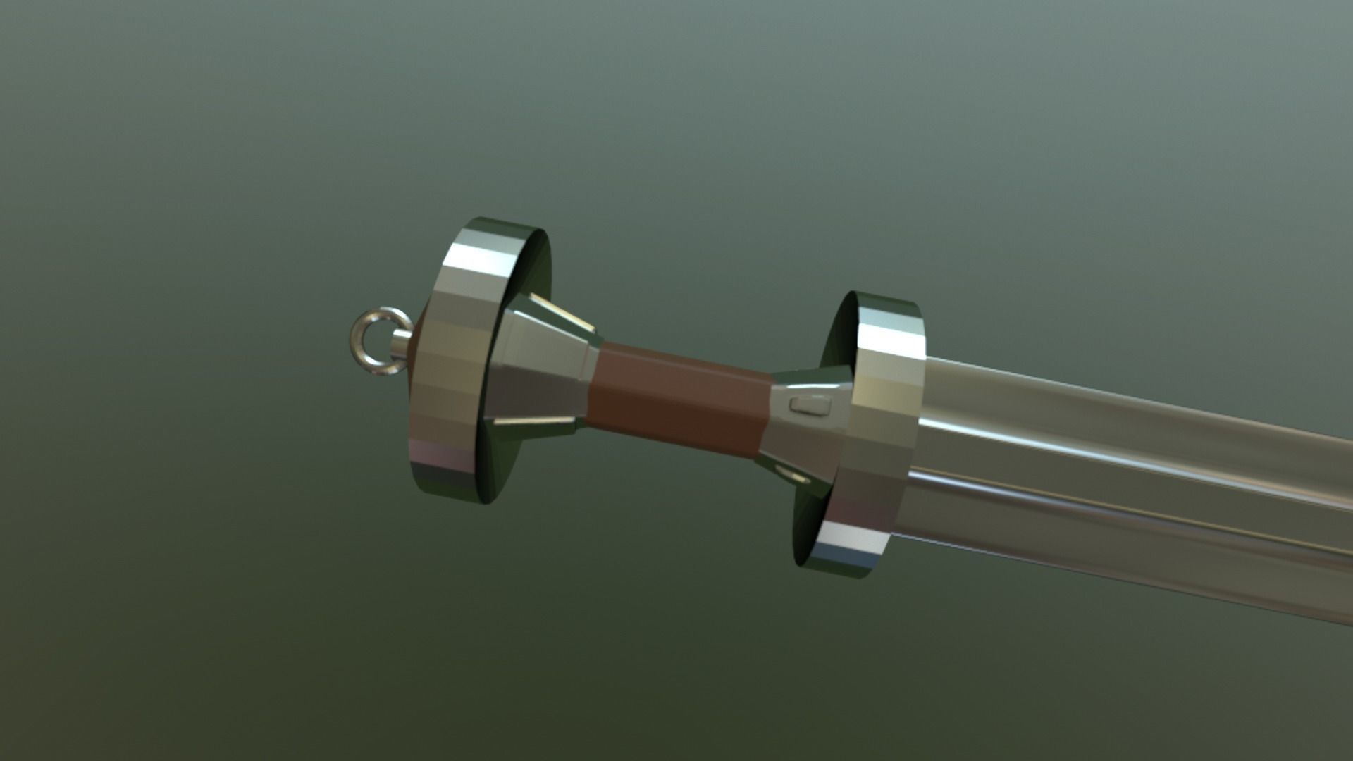 SWORD-02 sword Low-poly 3D model_3