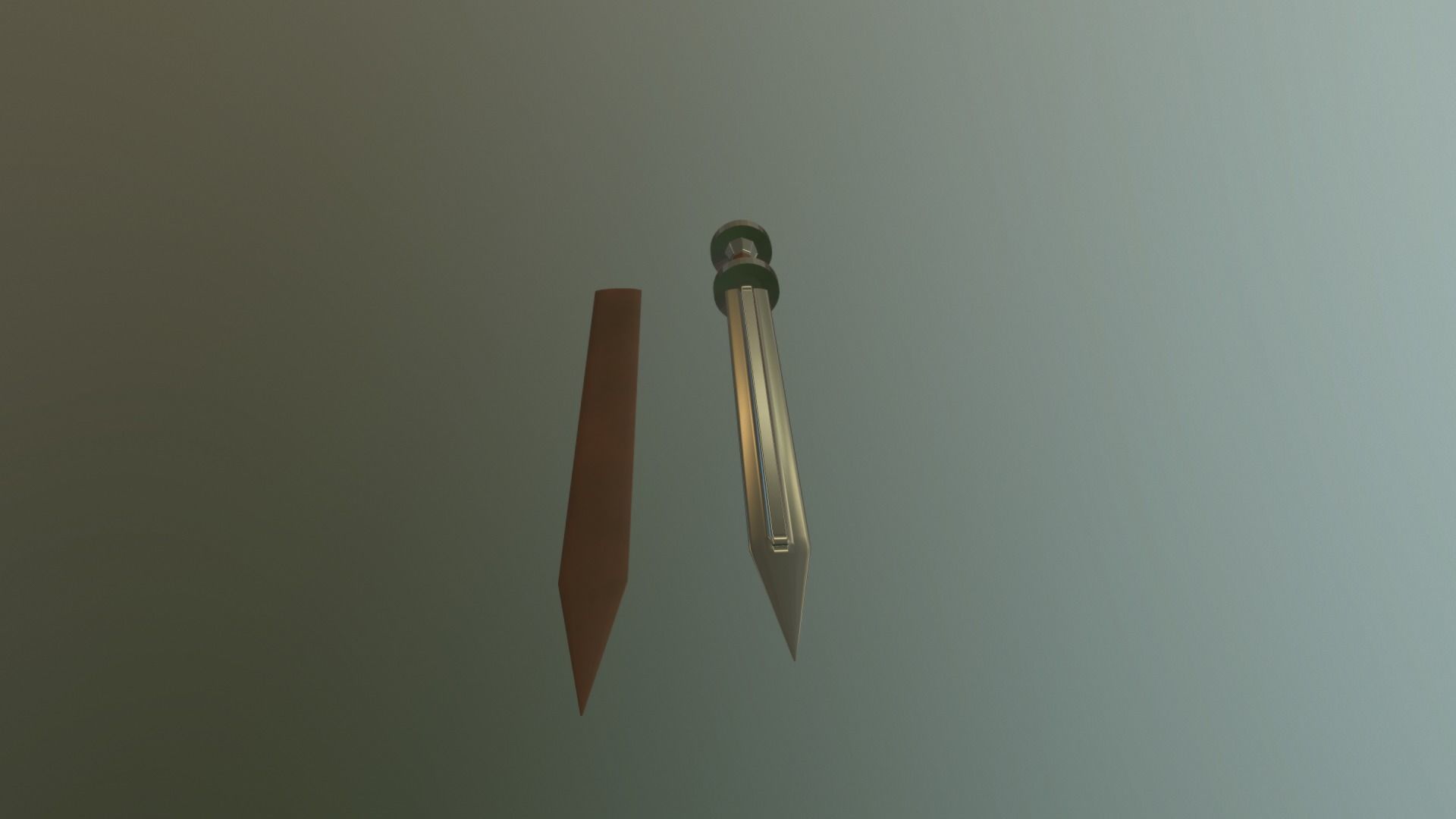 SWORD-02 sword Low-poly 3D model_4