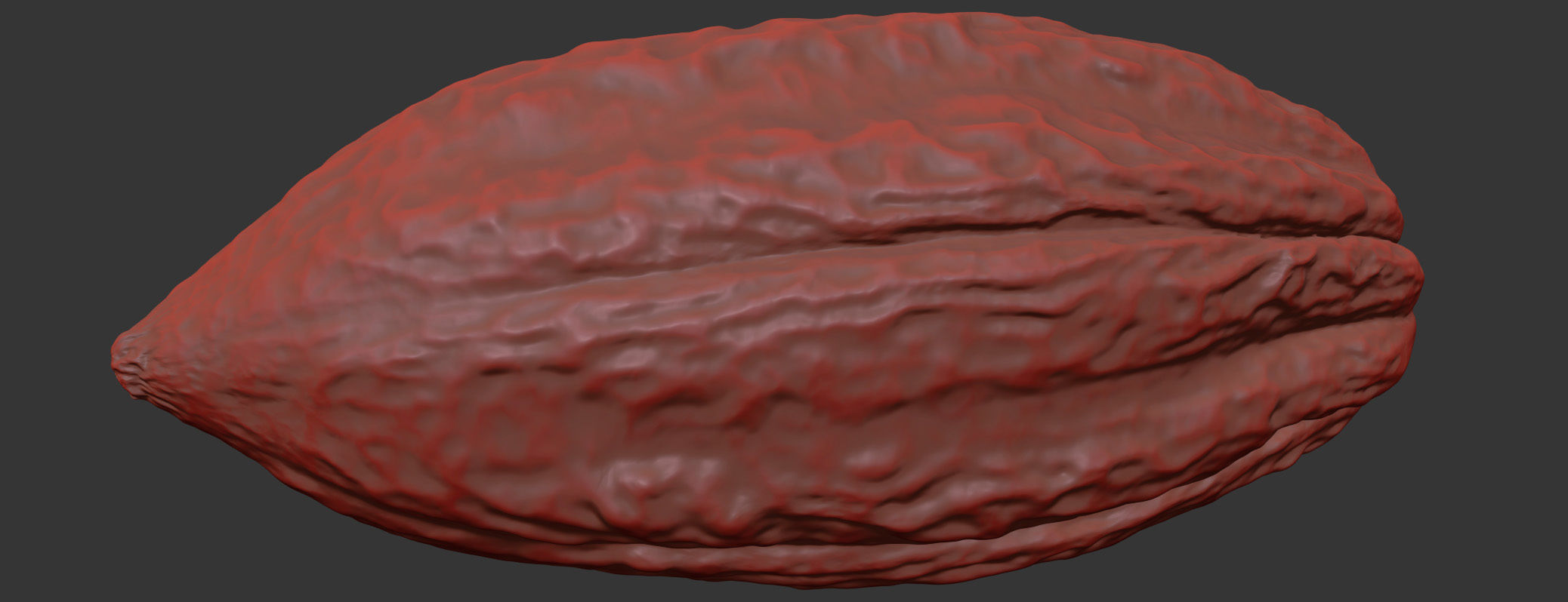 Cocoa Pod 3D model_7