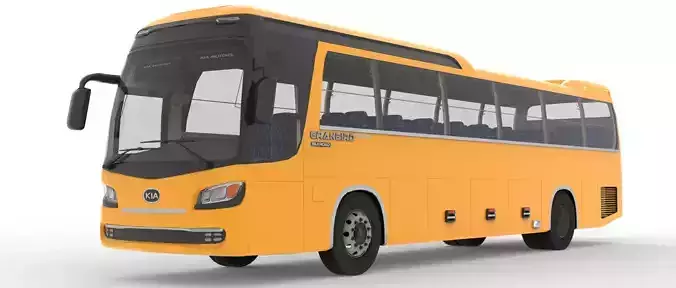 Kia Granbird Silkroad  3D model