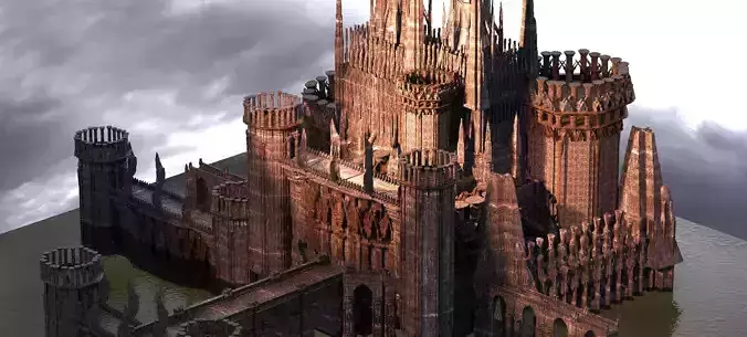 Magna Carter Fortress Walls Towers 