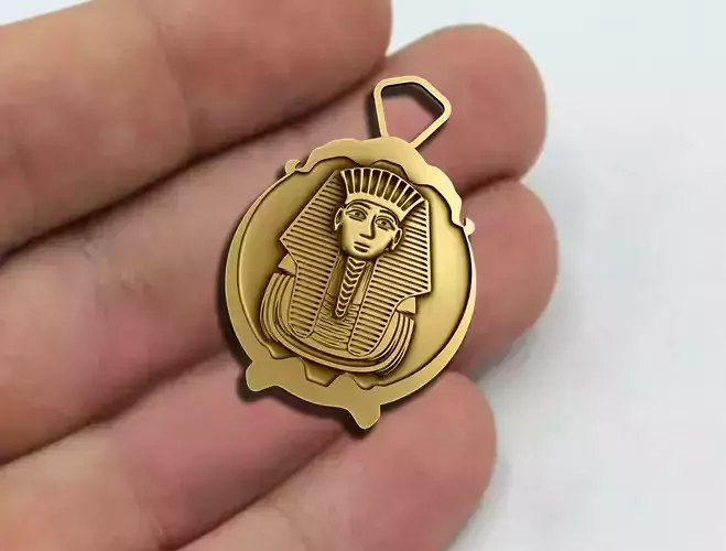 King Tutankhamun Ancient Pendant Egypt Pharaonic   jewelry
