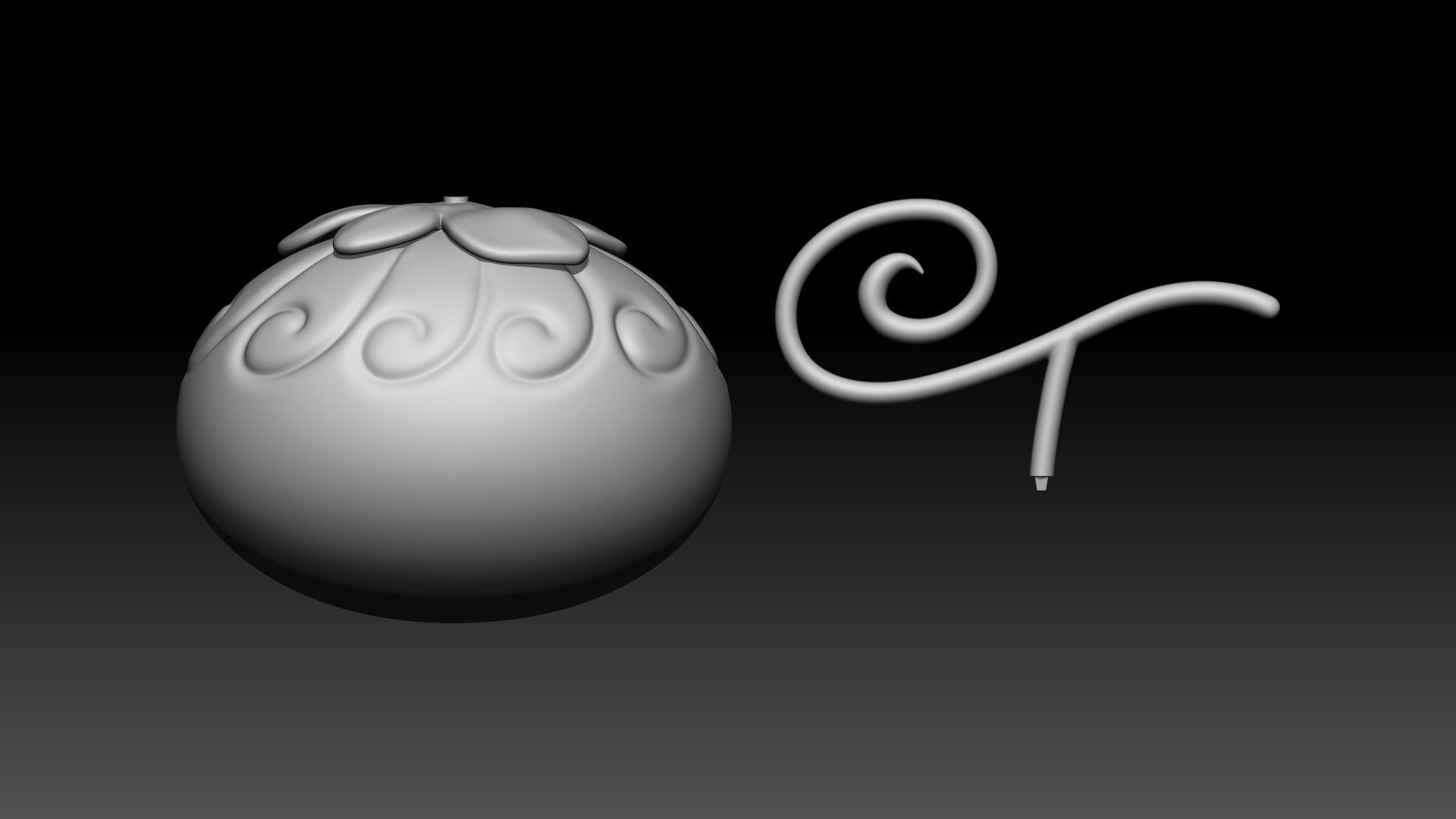 Inu Inu no Mi One Piece Devil Fruit  3D print model_8