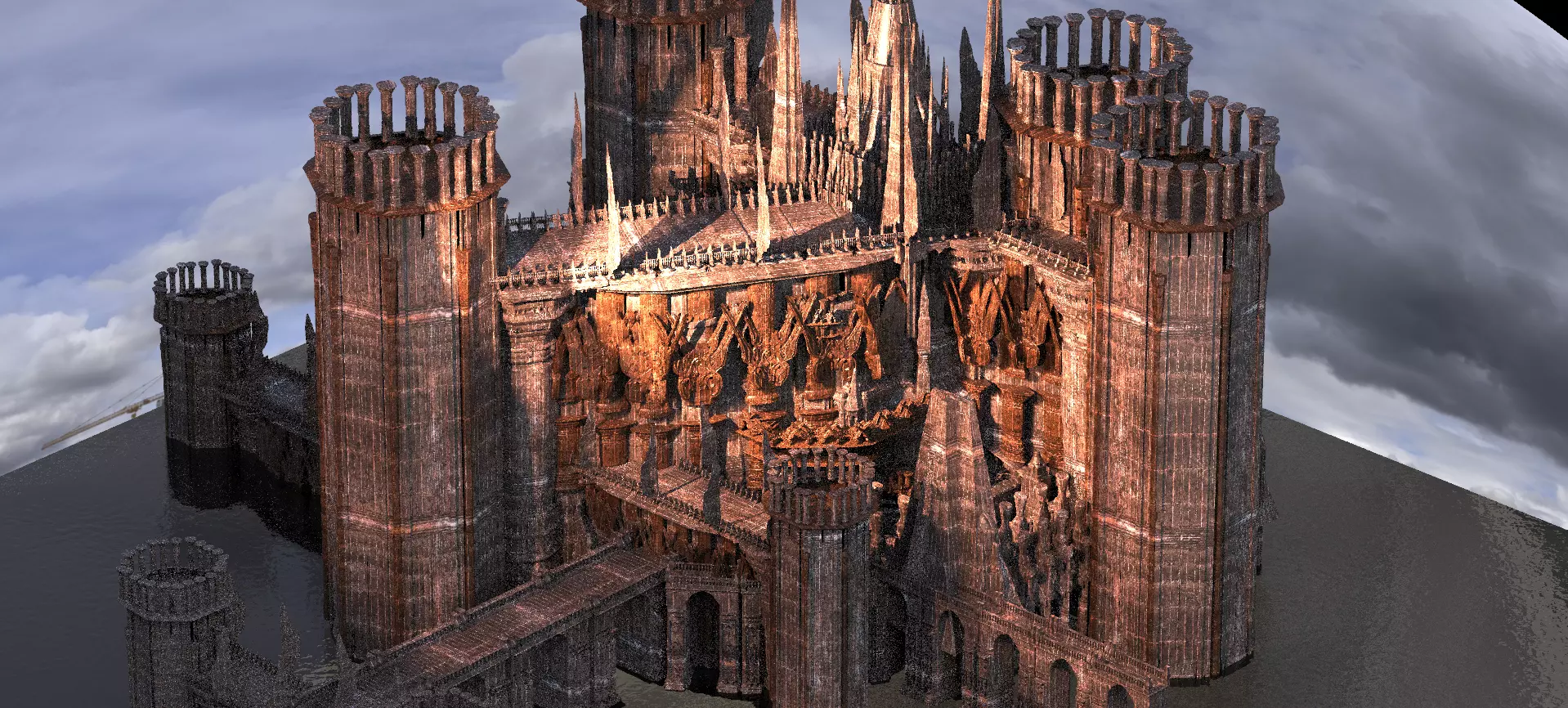 Magna Carter Giant Bridges  3D model_0