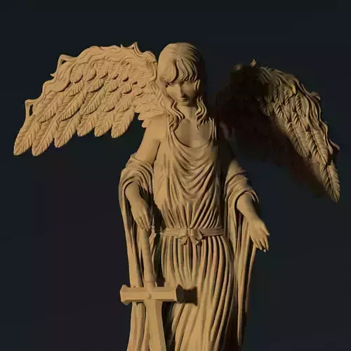 3D Game Assets 3D Printed Models Angel Figures