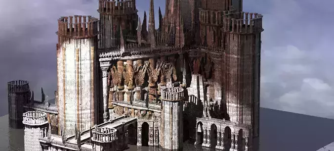 Celtic Tower Bridges monoliths  3D model