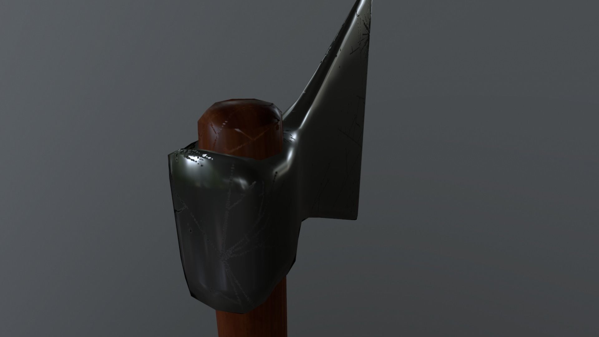 AXE-01 axe Low-poly 3D model_20