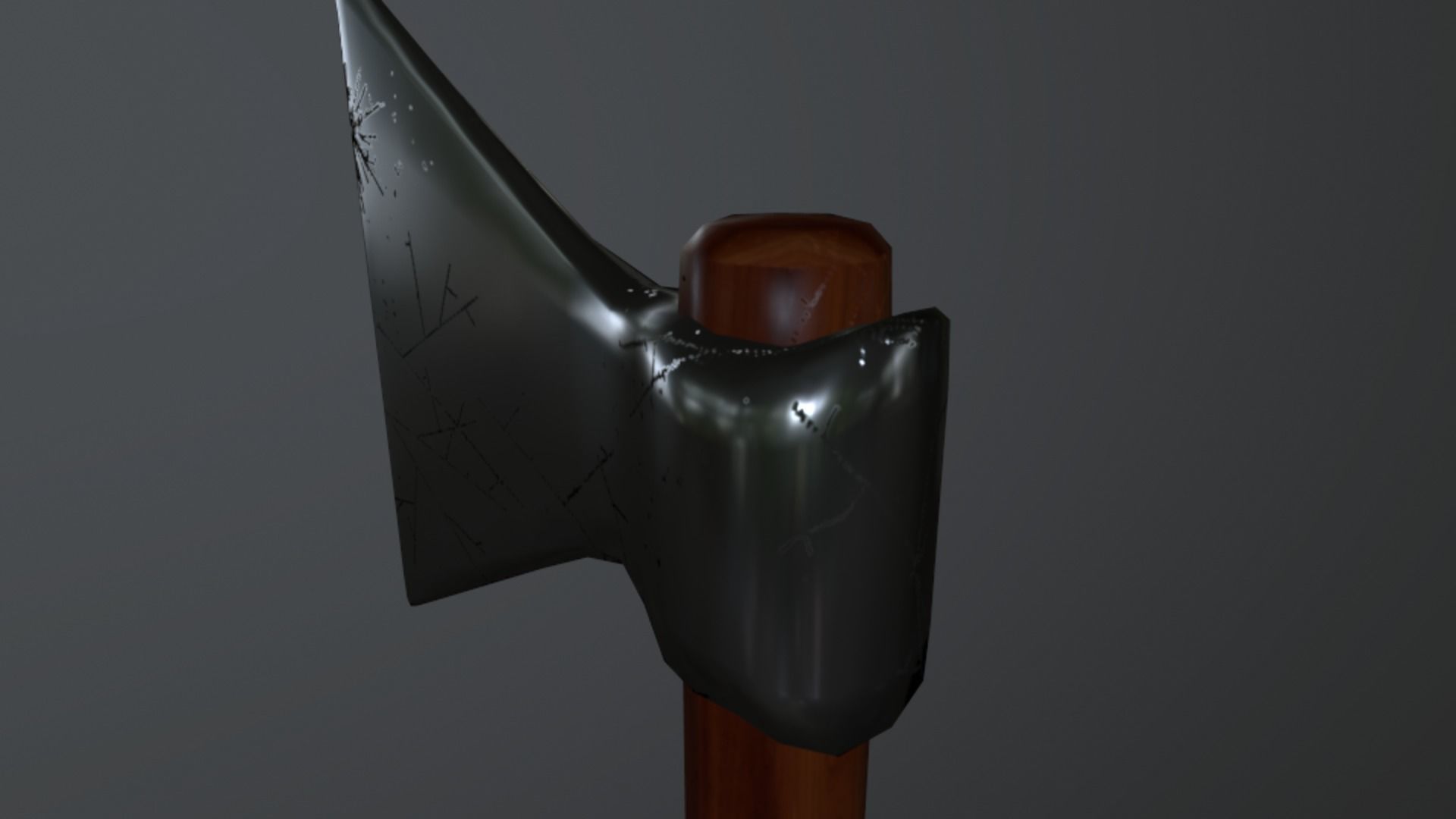 AXE-01 axe Low-poly 3D model_19