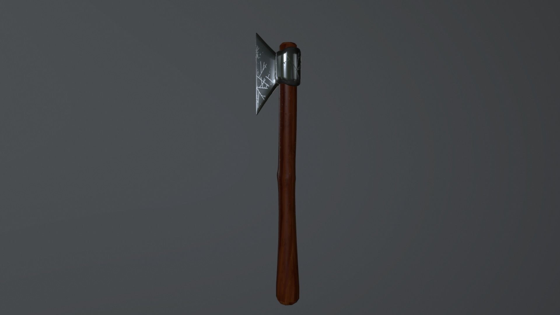 AXE-01 axe Low-poly 3D model_2