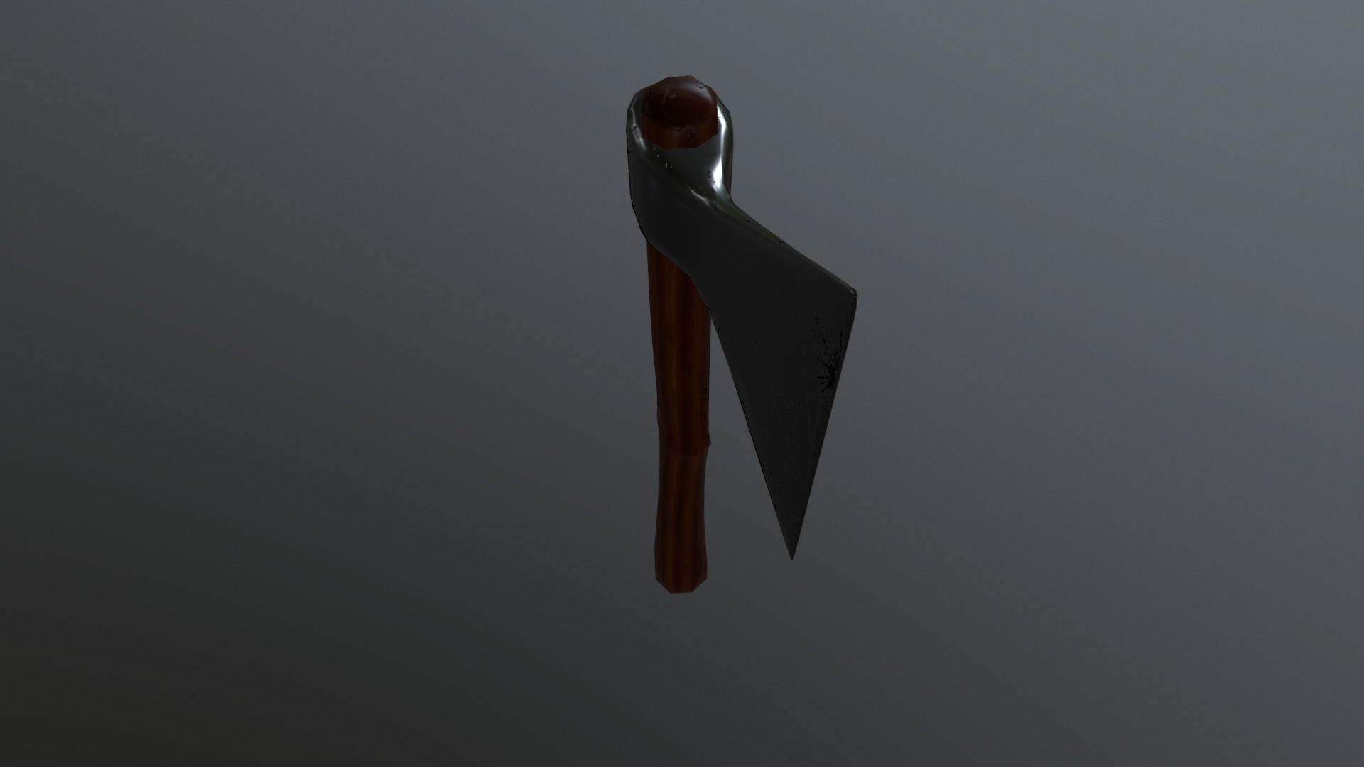 AXE-01 axe Low-poly 3D model_11
