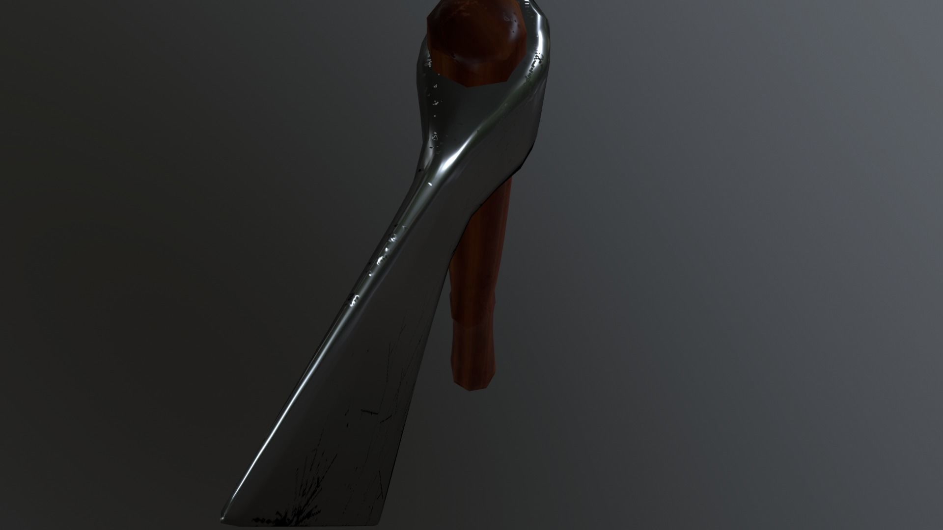 AXE-01 axe Low-poly 3D model_16