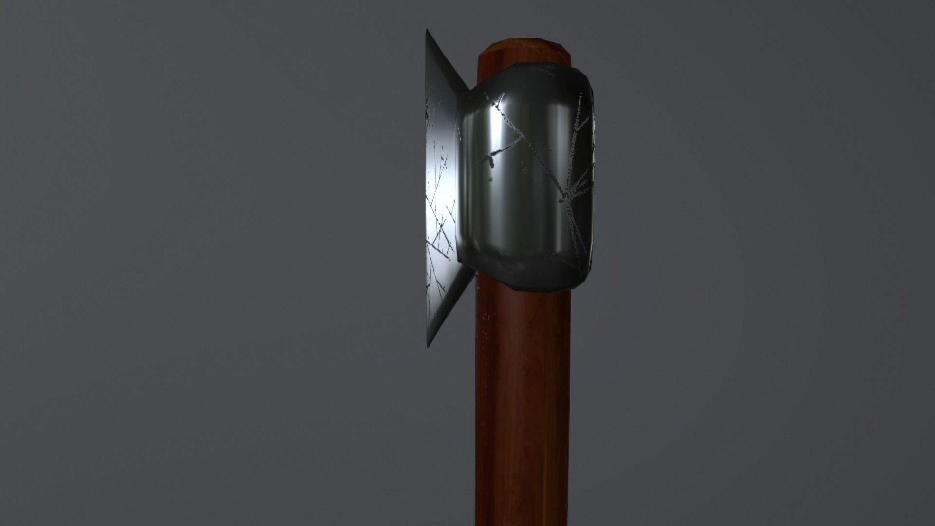 AXE-01 axe Low-poly 3D model_23