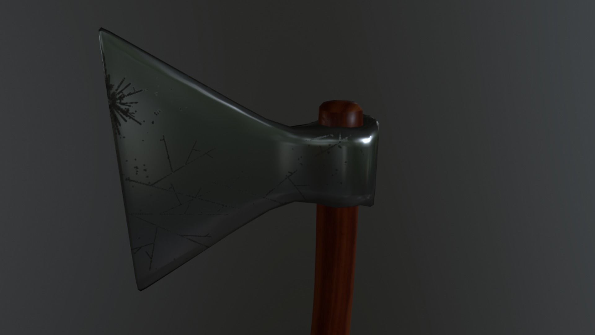 AXE-01 axe Low-poly 3D model_18