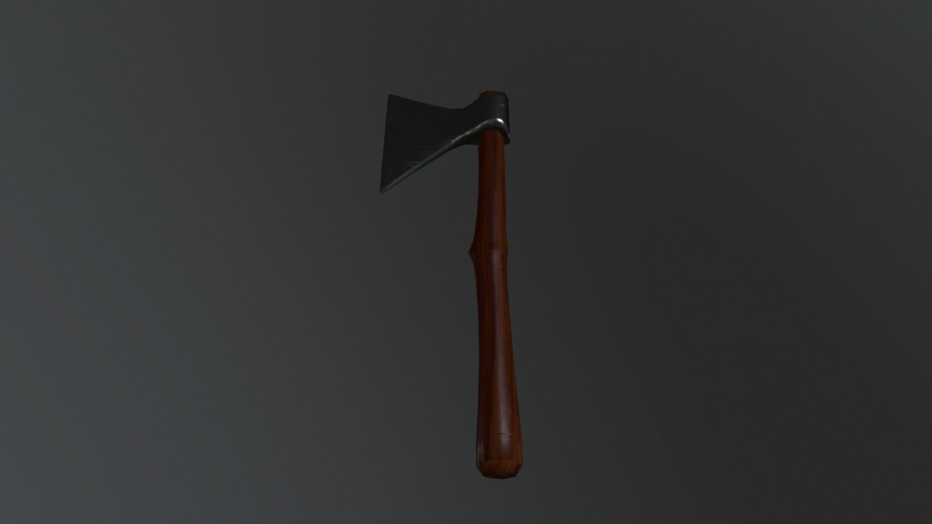 AXE-01 axe Low-poly 3D model_4