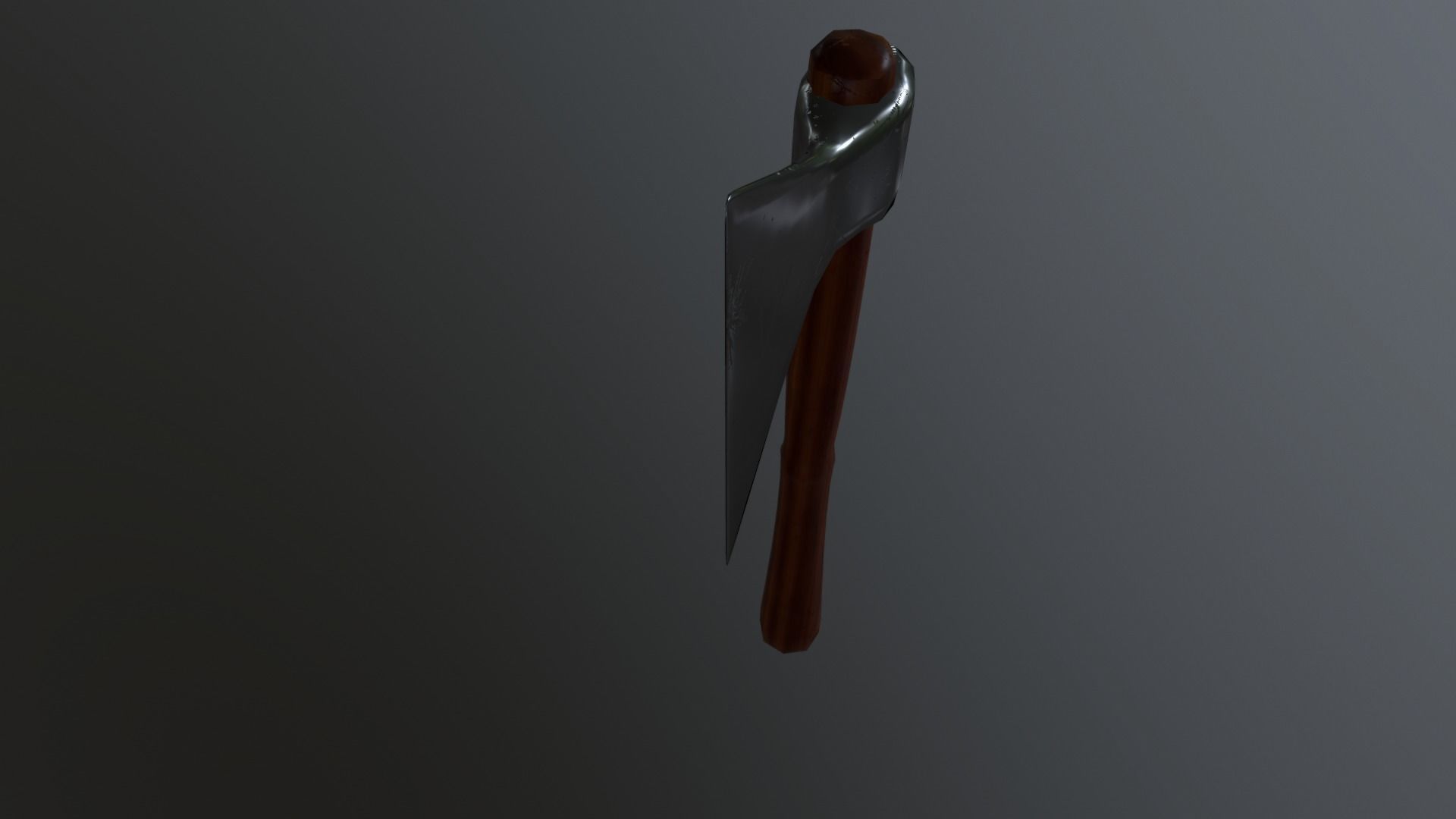 AXE-01 axe Low-poly 3D model_10