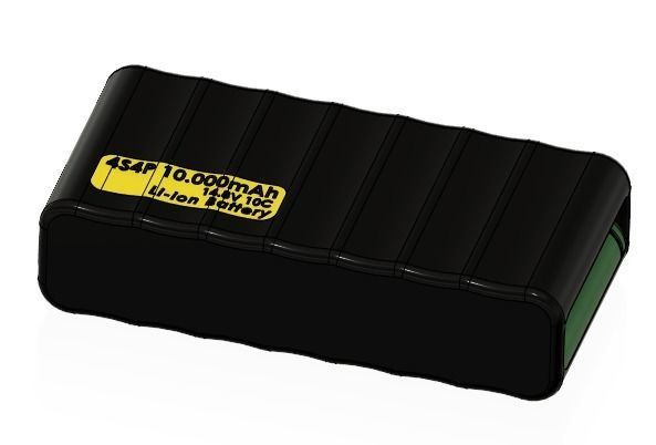 Electric skateboard 3D model_3