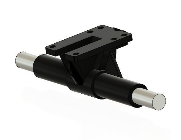 Electric skateboard 3D model_18