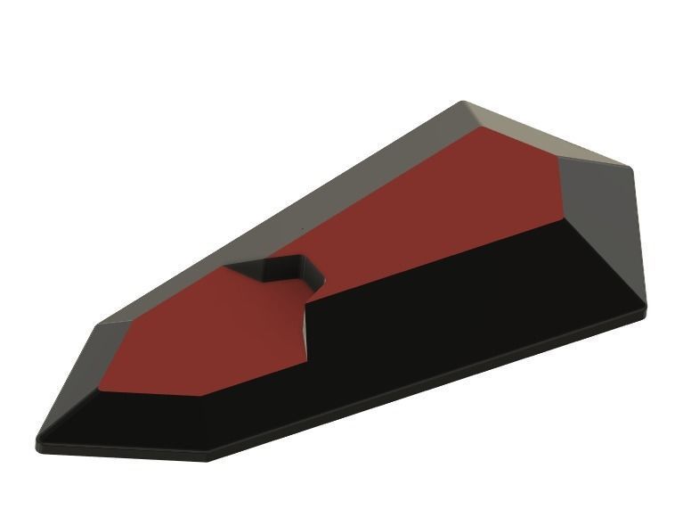 Electric skateboard 3D model_8