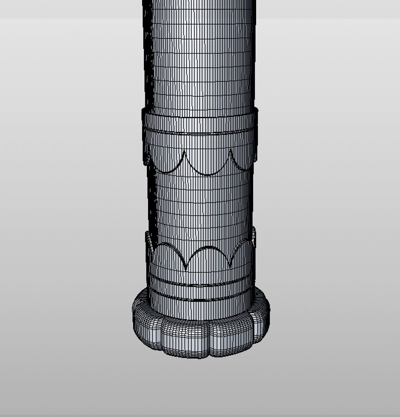 The Witcher Blood Origin Meldofs Hammer Gwen 3D print model_5