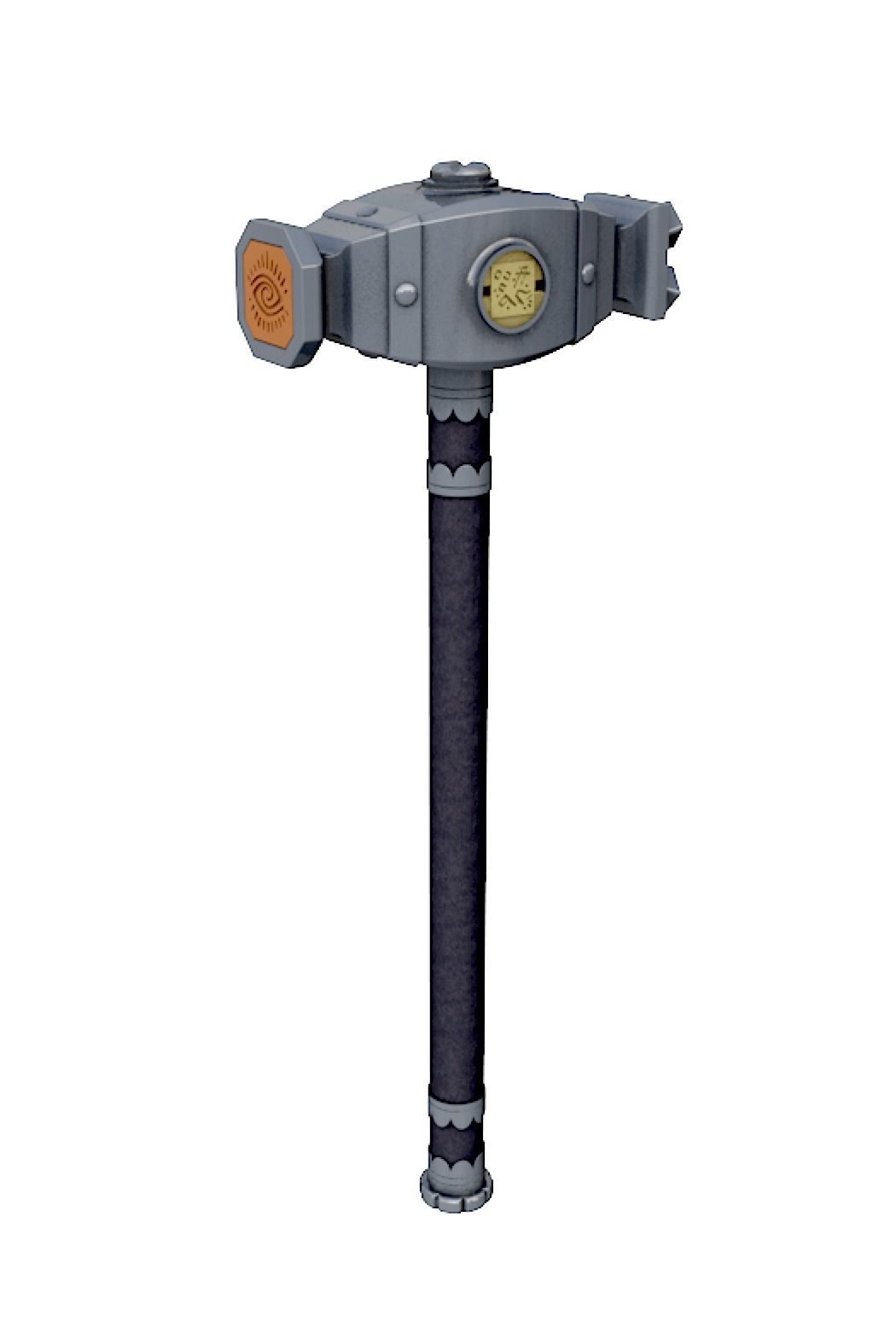 The Witcher Blood Origin Meldofs Hammer Gwen 3D print model_22