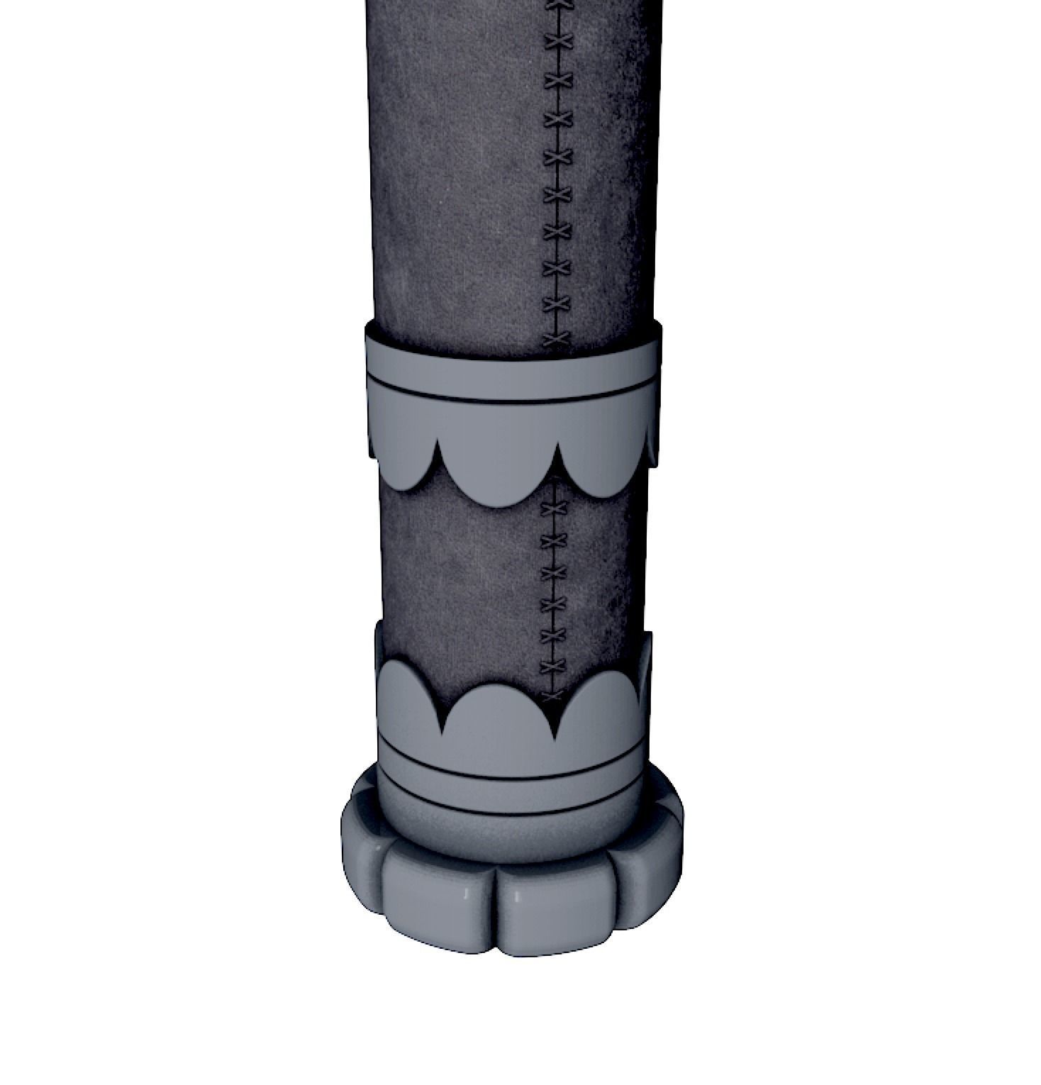 The Witcher Blood Origin Meldofs Hammer Gwen 3D print model_25