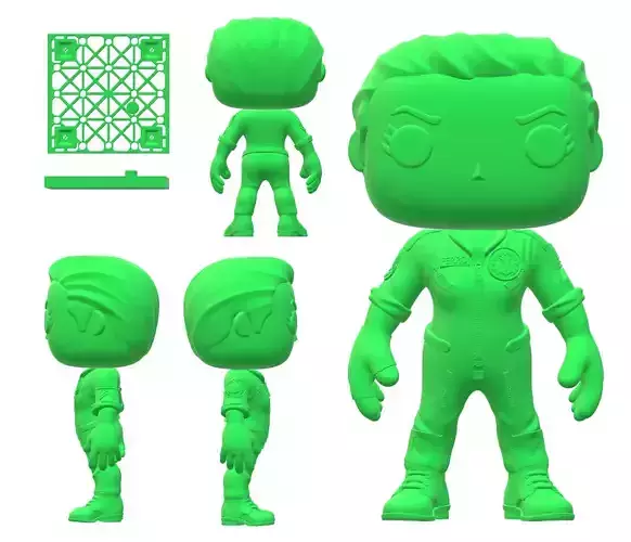 3D Print Model Ferro Aliens Funko Aliens Colonial Marine USCM