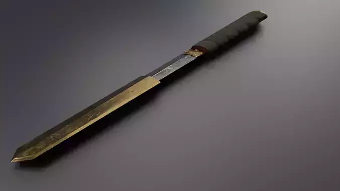 Dagger 3D Model knife