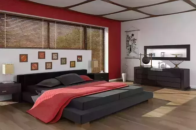 Asian Interior Design Bedroom