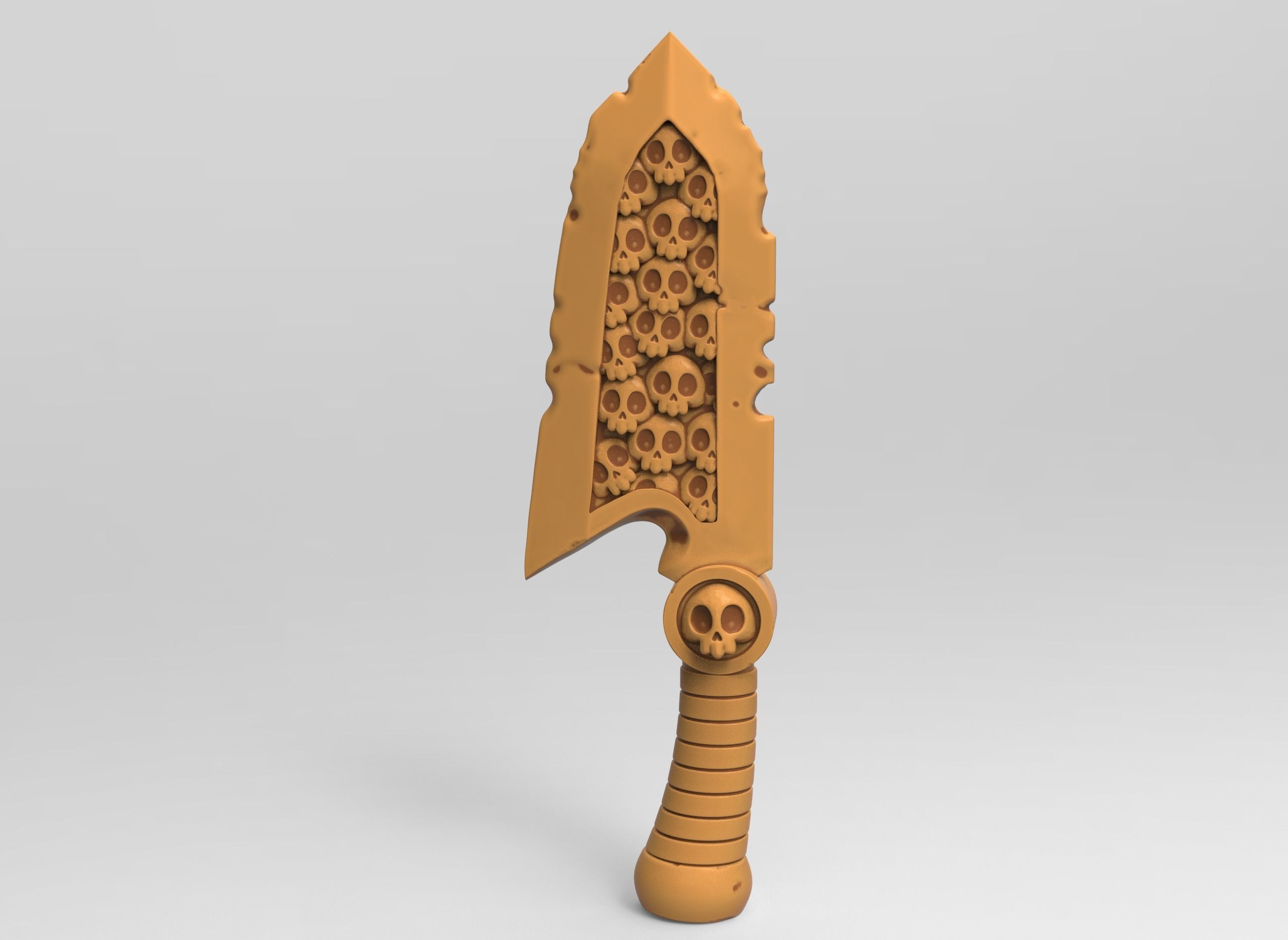 Fantasy weapons for lord gargant 3D print model_3