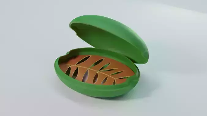 olive soap dish 3D print model