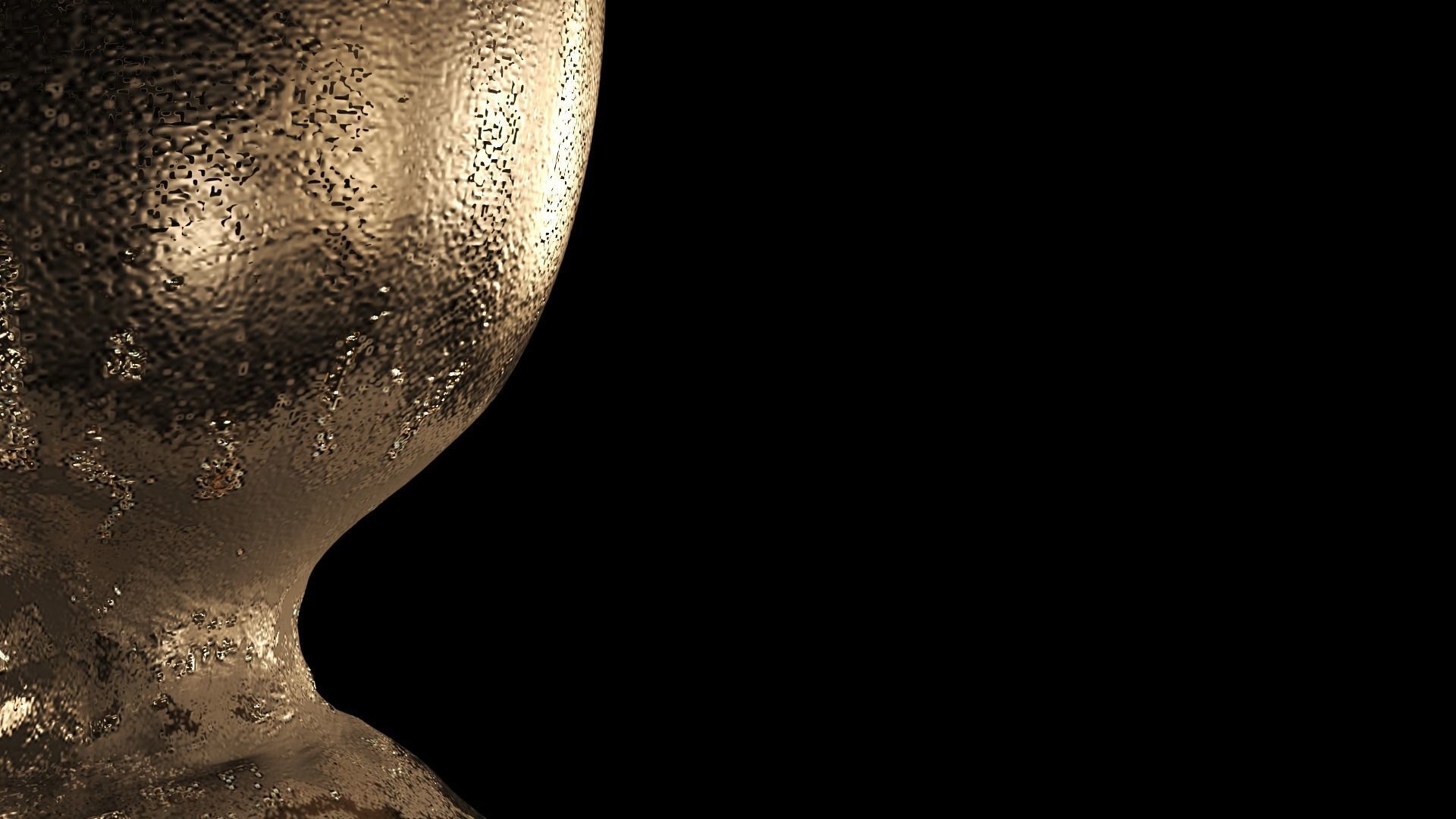 Vintage Candle stand 3D model_3