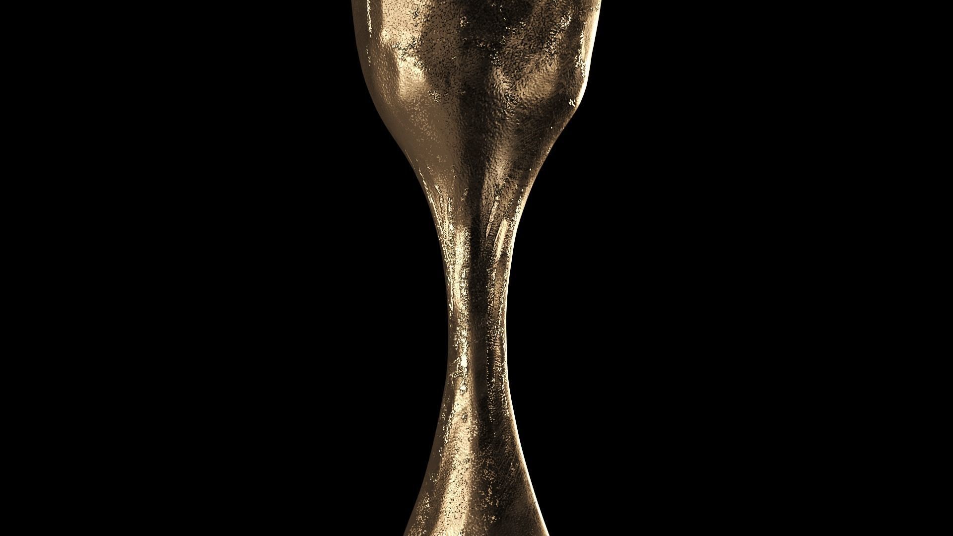 Vintage Candle stand 3D model_6