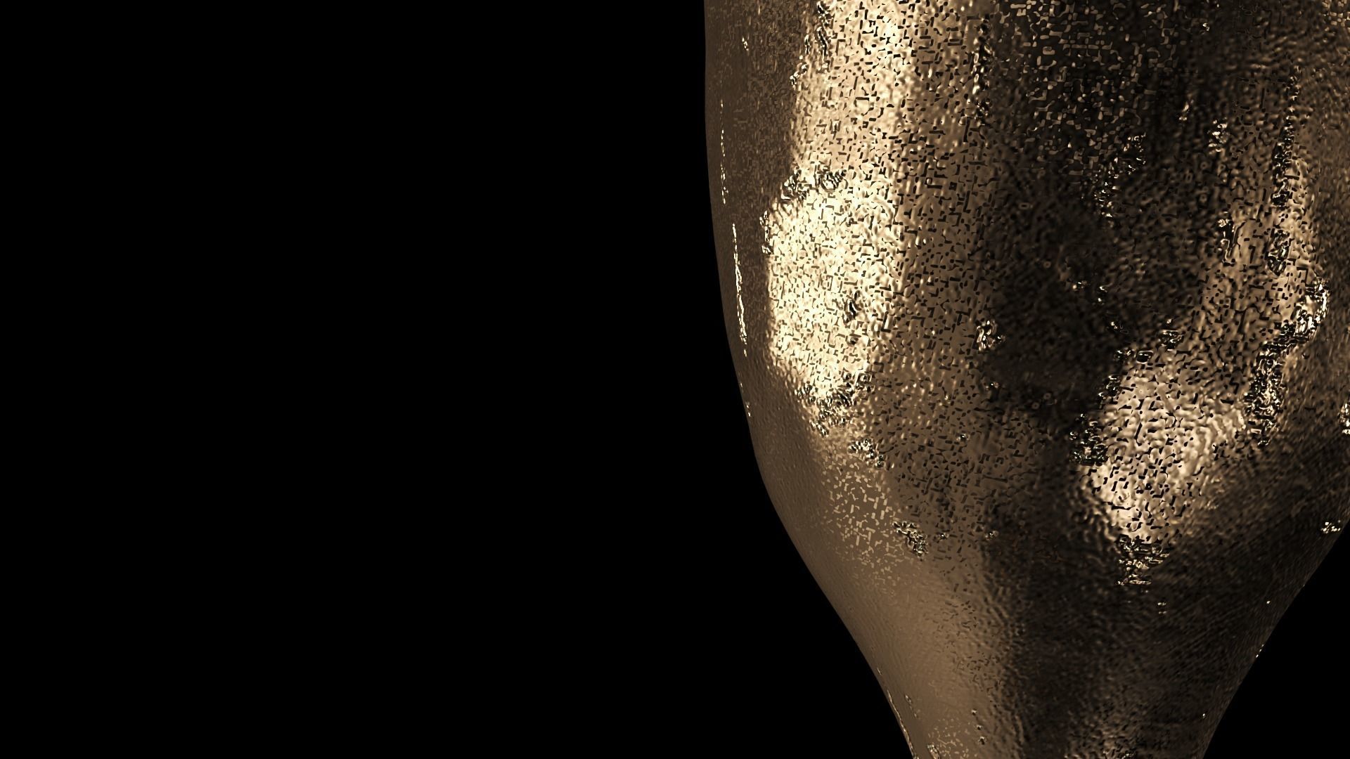 Vintage Candle stand 3D model_4